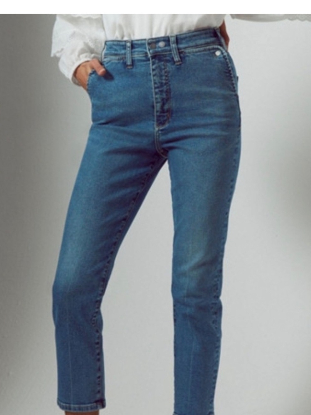 Anthropologie Pilcro Slim High Rise Cigarette Jeans Size 30 - Picture 2 of 11